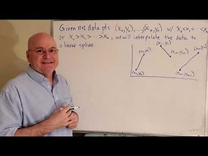 Numerical Analysis - 6.1 Splines for Interpolation (#1)