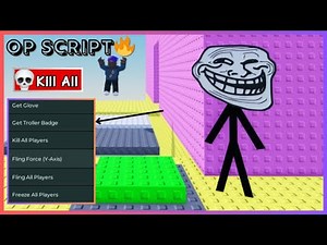 [😈TROLL] Troll Players Tower Script – Stuck Screen, Kill All, Fling All