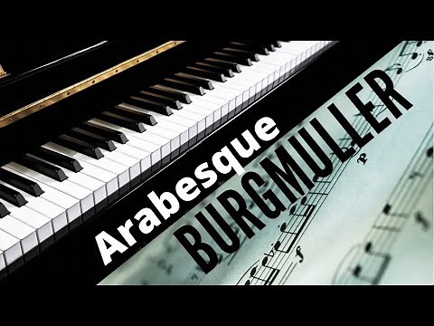 Burgmuller Arabesque // Easy Fast Song // Easy Piano Tutorial