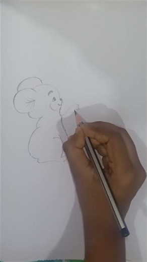 cute mouse drawing 😍#artwork #music#short