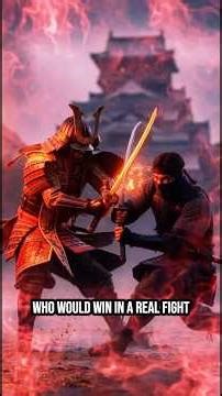 Samurai VS Ninja #Japan #JapaneseCulture #LifeInJapan #JapanFacts