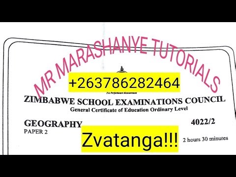 GEOGRAPHY REVISION PART 1