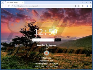 Dailyweathertab.com Redirect