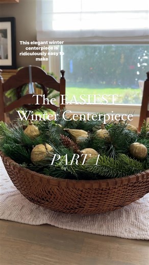 Winter centerpieces or arrangements don’t have to be complicated or expensive! I had a lot of requests for centerpiece ideas for parties, events with multiple tables to decorate and most importantly EASY to style! Any basket and any type of garland will work, so you can customize this to your style! Tag someone or share this reel with a friend who would love to make this too! and stay tuned for part 2!#trlthriftscore #trlchristmas #christmasonabudget | The Rural Legend