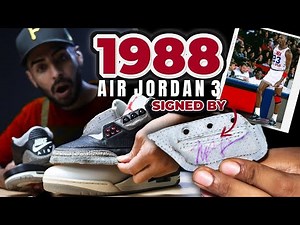 Holy Grail Restoration: 1988 Michael Jordan Signed AJ 3