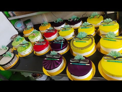 counter design cake decorating 🎂❤🥰