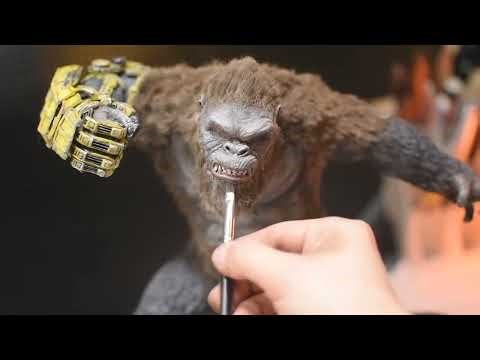 How to make Kong in Godzilla x Kong： The New Empire ⧸ diorama ⧸clay