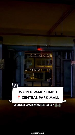 World War Zombie at Central Park Mall - Zombie Experience in Jakarta