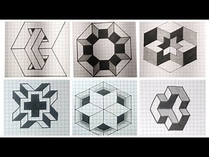 Graph Paper 🎨 art/ 3D Drawing 😱/ Optical Illusion / 3D Illusion step by step😍