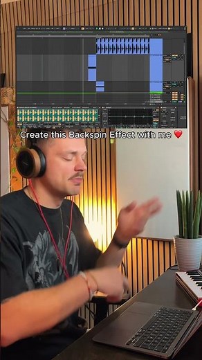 How to create a backspin vinyl effect in Ableton