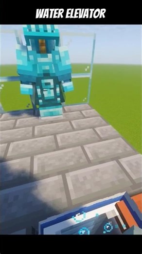 minecraft water elevator #minecraft #build