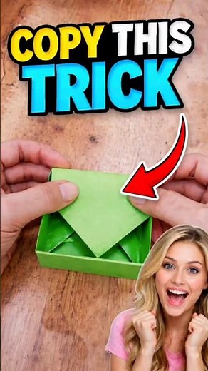 How to Make a Paper Basket 🧺 | Easy DIY Origami Basket Craft for Beginners #diy #shorts #papercraft