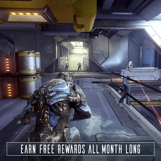 19K views · 2.6K reactions | Log in to Warframe now to get the Rhino Dex Skin for free, and complete weekly Anniversary Alerts to earn: ⚔️ Weapons  Customizations ️ Decorations and more! | WARFRAME | Facebook
