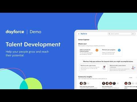 Dayforce Talent Development | Career paths and learning