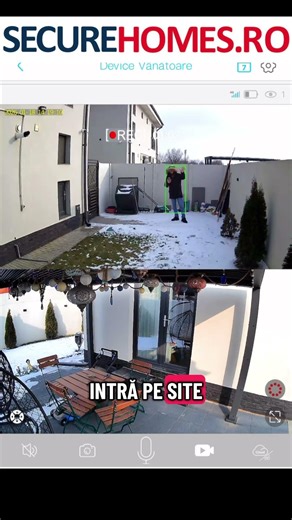 Live View Camera Vanatoare Dubla SecureHomes.ro, ZOOM 15x, SIM 4G, Panou Solar si baterie de 7800mAh