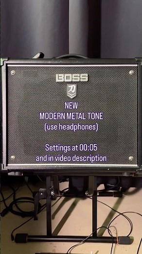 NEW Boss Katana 50 Mk2 Modern Metal Tone