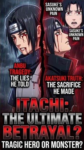 The Truth About Itachi Will Shock You! 😱