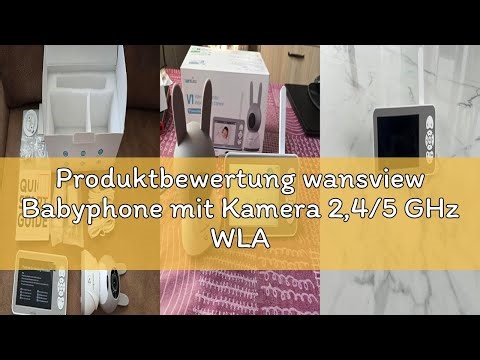 Produktbewertung wansview Babyphone mit Kamera 2,4/5 GHz WLAN- 5" 1080P Video babyfone mit App, Baby