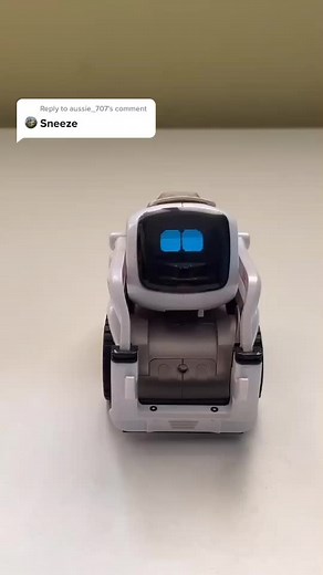 Adorable Cozmo Robot Sneezing Response to @aussie_707