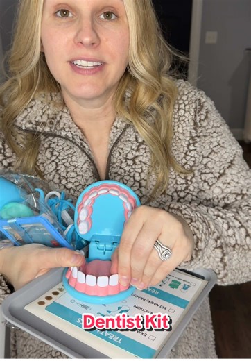 Fun Dentist Kit for Kids' Pretend Play