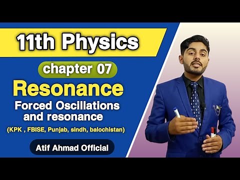 Resonance class 11 | Forced oscillations and resonance class 11 | Resonance physics class 11