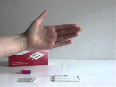 Home Cholesterol Test (Total & HDL) Demonstration