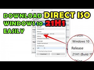 Windows 10 21H1 ISO file direct download WITHOUT Media Creation Tool (build 19043.985 - 2021.05)