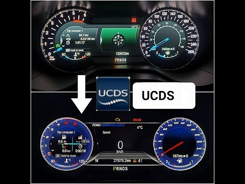 FORD upgrade guide to digital cluster with UCDS
