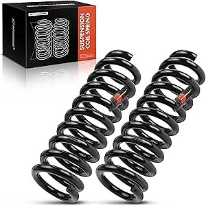 A-Premium 2Pcs Front Suspension Coil Spring Set Compatible with Toyota 4Runner 1996-2000 2003-2009, Driver and Passenger Side, 4WD