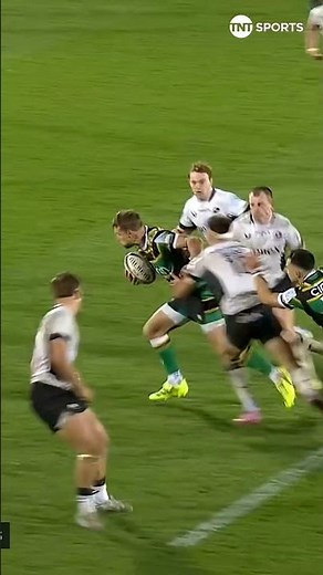 Tommy Freeman bags four tries for Northampton Saints 🙌 ‪@PREM-Rugby‬ | #PREMRugby