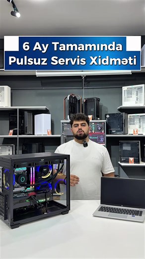 PC və Notebook alana, 6 ay tamamında pulsuz servis xidməti! Thermal pasta dəyişimi, daxili təmizləmə və diaqnostika daxil. Sürətli və etibarlı xidmət üçün indi bizimlə əlaqə saxla! #kampaniya #pc #laptop #notbuk #servis