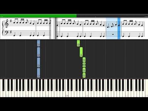 Dan Sawyer - Oodelay-O (PB&J Otter Theme Song) - Easy Piano Tutorial