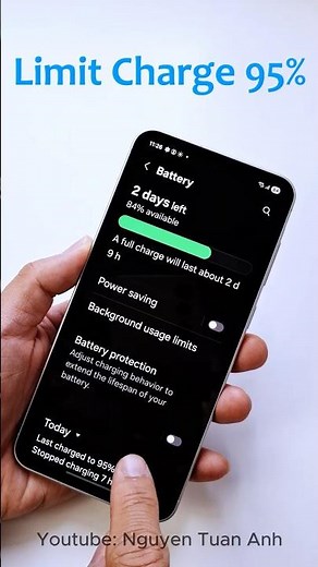 How to Limit Samsung Charge to 95%