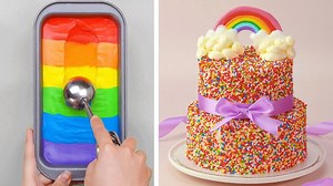 102K views · 2.4K reactions | How To Make Rainbow Cake Decorating Ideas  | Tasty Plus | Facebook