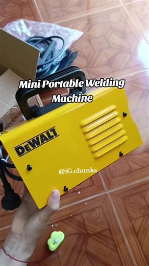 Unboxing Mini Portable Welding Machine MMA 300 Inverter ARC