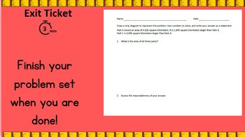 4th grade Bluebonnet Math Module 1 Topic F Lesson 17-19