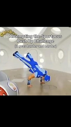 Sportacus Push Up Challenge 💪 Did I do better than last time? 🤔 #pushupchallenge
