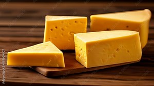 Deliciously aged cheddar cheese ready to be savored