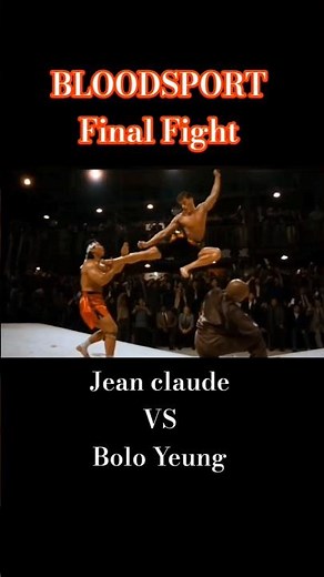 JCVD vs Bolo Yeung Still Hits Hard 🔥 #jcvd #martialarts #fight #viral #fyp