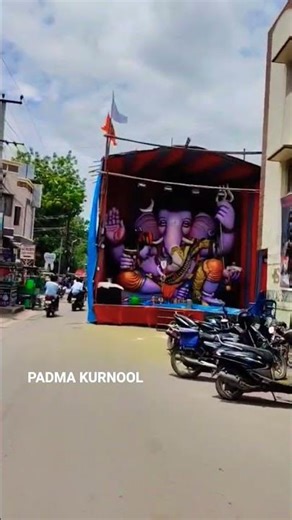 Biggest ganesh kurnool #kurnoolganesh #ganeshidols2025