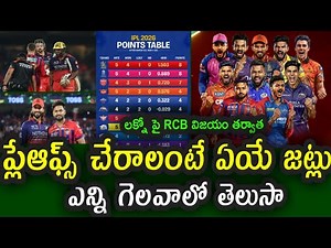 how many matches does each team need to win after RCB victory over Lucknow in 2026 IPL