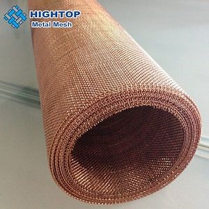 [Hot Item] 1.2 1.1 1.3 Wire Dia Block out Millimeter Wave Radiation Emf RF Shielding Material Micro Copper Wire Mesh
