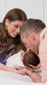 Nikki Sanderson and Anthony Quinlan exclusively introduce their newborn baby, Anthony James Quinlan!