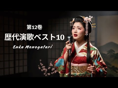 歴代演歌ベスト10 - 第12巻 - Enka Monogatari