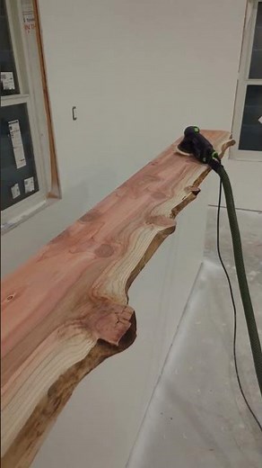 Redwood Live Edge Pony Wall Cap #construction