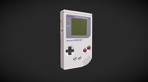 Nintendo Gameboy High-Poly Model - 3D model by kiesja