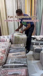 7009077440 7330000222 7009077442 7009077439. Sanganeri printed comforter sets. Made with pure cotton. These sets includes 2 pillow covers 1 bedsheet and 1 comforter. Delhi Mumbai Karnataka Chandigarh pune . No extra shipping. No COD #delhi #mumbai #viral #reels | Anshumali Gupta