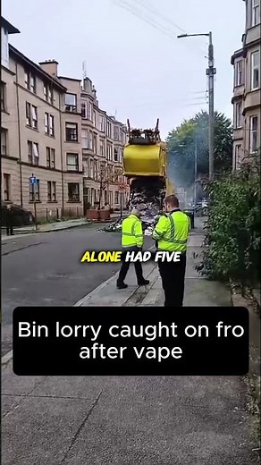 MASSIVE FIRE in Glasgow from VAPE EXPLOSION!! 😨