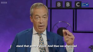 Nick Robinson skewers Farage when he claims that people with extreme and racist views supporting Reform has nothing to do with him. During our street stall on Saturday we had people approaching us shouting, making racist and xenophobic comments, pro-Putin statements and repeating Farage’s talking points. He is back, back promoting division and hatred. | Leeds for Europe