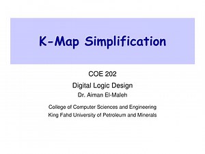 K-Map Simplification - SlideServe